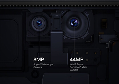 44MP Eye Autofocus Dual Front Camera