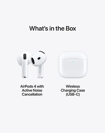 Maxis Apple AirPods 4 with Active Noise Cancellation Back
