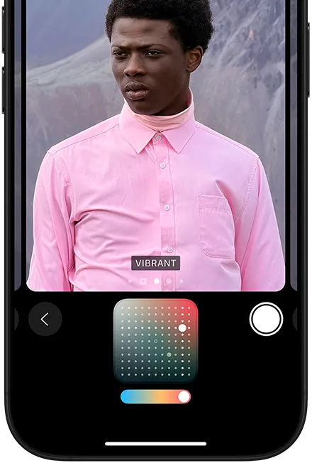 Photographic Styles capabilities on iPhone 16 Pro include adjusting tone and color