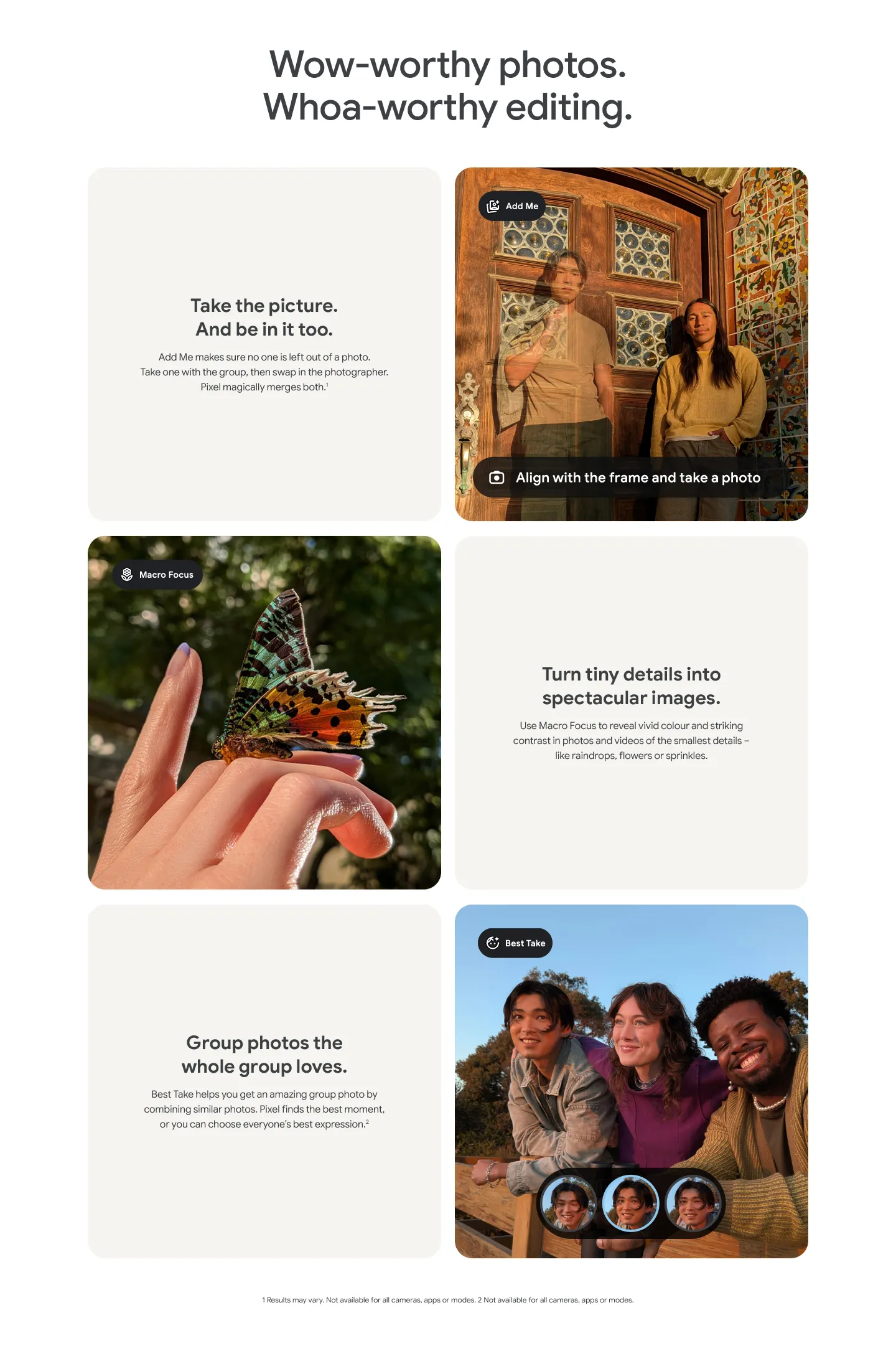 Wow-worthy Photos